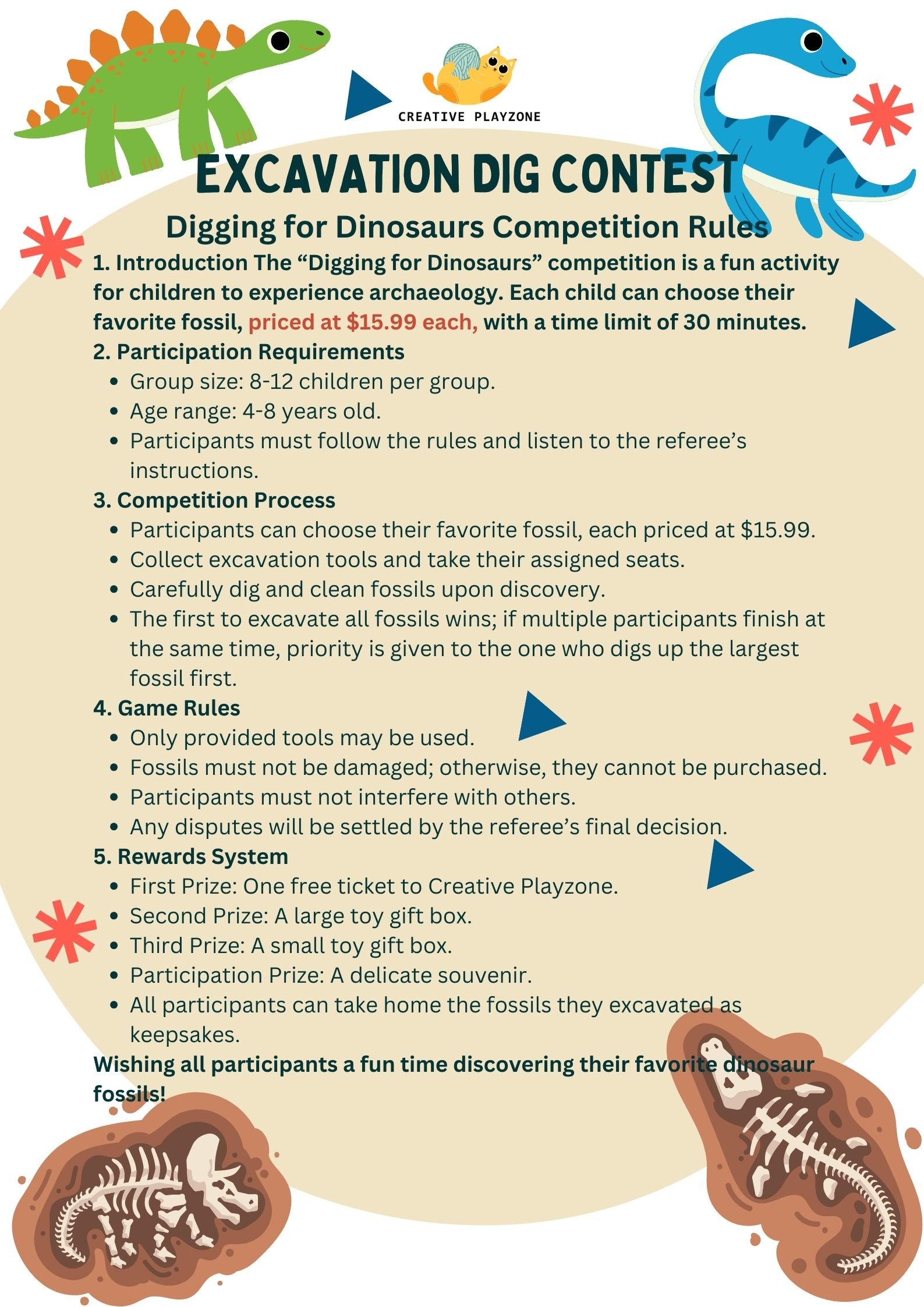 Excavation Contest poster 2